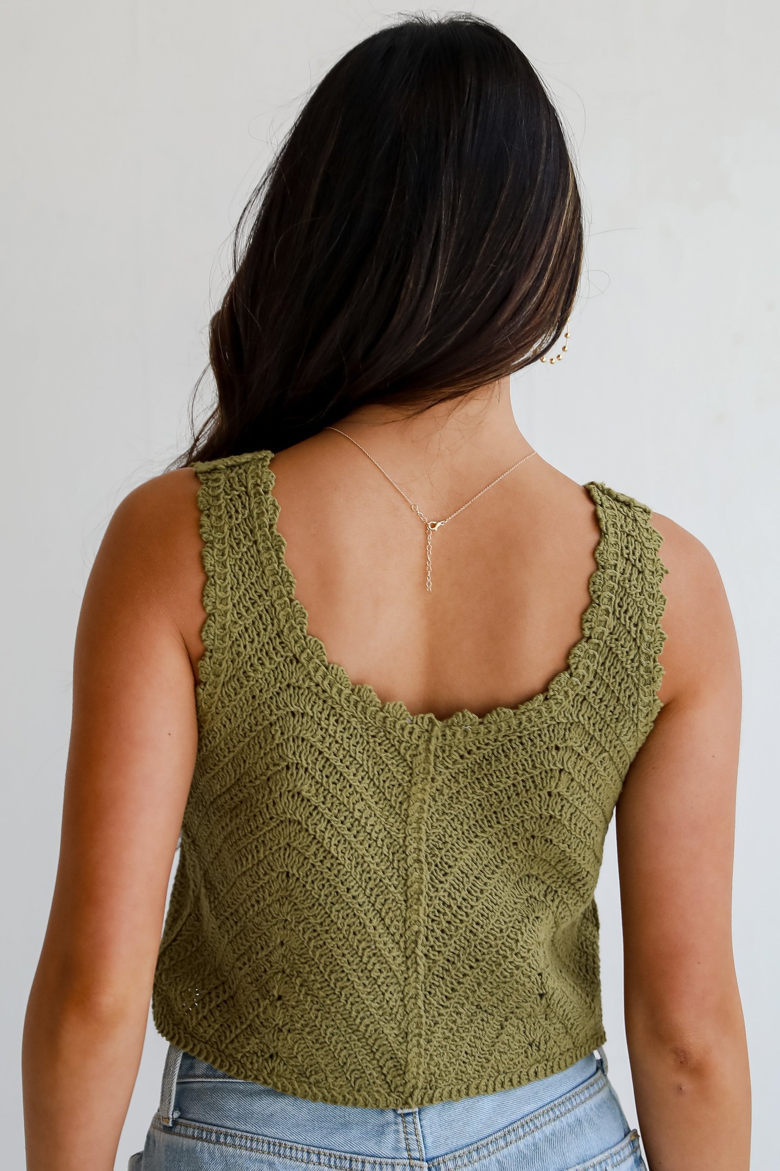 Sunny Radiance Crochet Knit Tank - DU DEAL